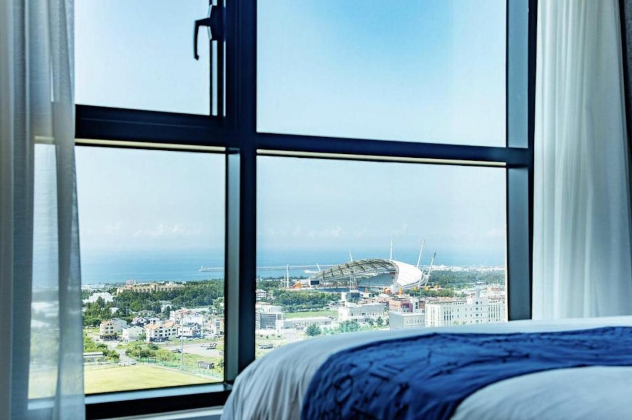 Jeju Pureun Hotel Seogwipo Exterior foto